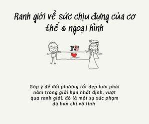 5 RANH GIỚI CẦN ĐƯỢC TÔN TRỌNG TRONG MỘT MỐI QUAN HỆ TÌNH CẢM