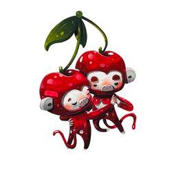 Thế giới trái cây siêu cấp đáng yêu qua loạt minh họa của 111_illustrator