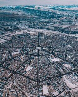 Đặc Khắc Tư - thành phố hình bát quái lớn nhất thế giới
