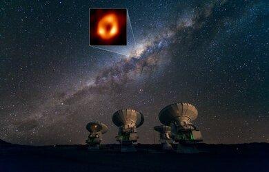 Từ Trái Đất, nhìn sâu đến... lỗ đen trung tâm thiên hà của chúng ta.