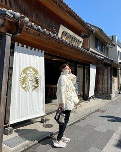 Sống lại thời Edo khi ghé tiệm cafe Starbucks Kawagoe ở Nhật Bản