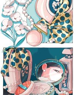 Những khung tranh minh họa đầy màu sắc và chi tiết của Hinano