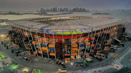 Sân vận động World Cup 974 được Qatar tháo dỡ ngay sau trận Brazil - Hàn Quốc