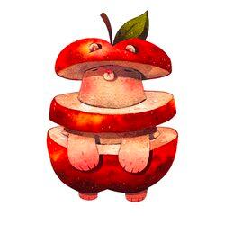 Thế giới trái cây siêu cấp đáng yêu qua loạt minh họa của 111_illustrator